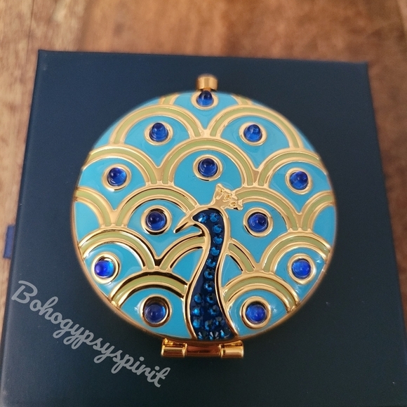 Estee Lauder Posh Peacock Perfecting Setting Powder Compact - Picture 10 of 16